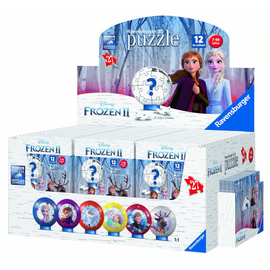  RAVENSBURGER 3D dėlionė Frozen 2, 27d., 11168 