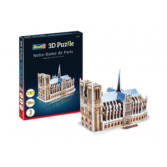  REVELL 3D dėlionė Notre Dame de Paris, 39d., 00121 