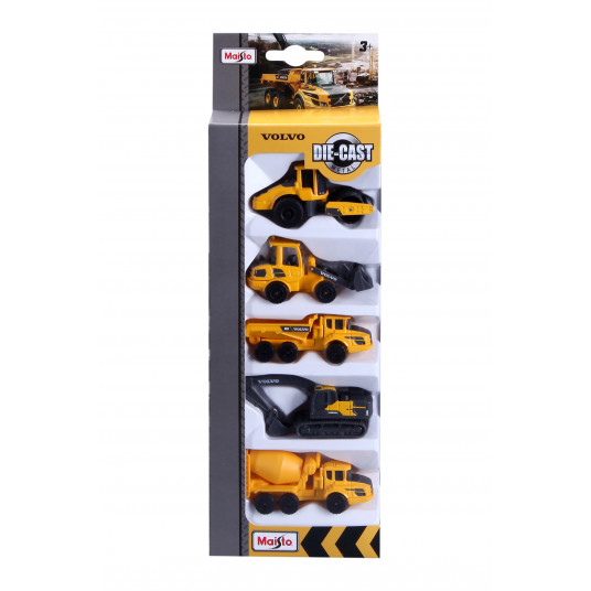 MAISTO DIE CAST automodelis Volvo, 5 vnt., 12375 