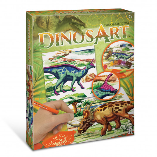 DINOSART kūrybinis rinkinys Dazzle-by-Number, 15051