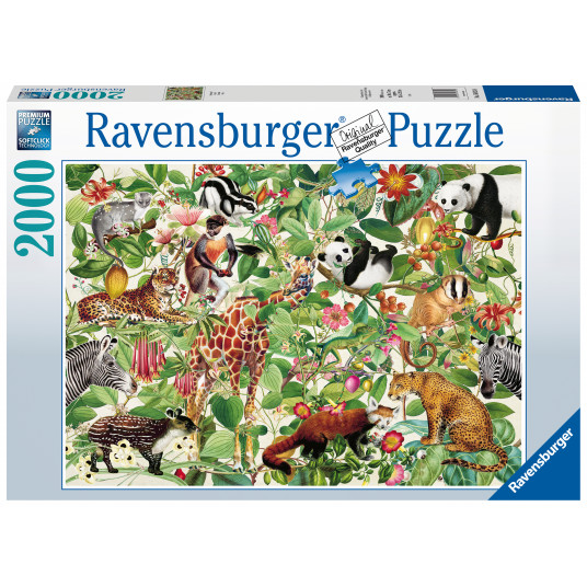  RAVENSBURGER dėlionė Jungle,  2000d., 16824 