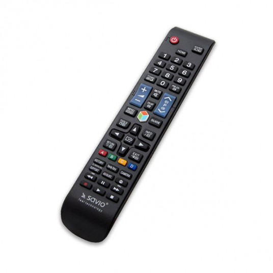  Savio RC-09 Universal Remote For Samsung Smart TV Black 