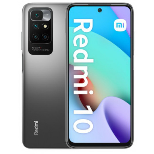  Išmanusis telefonas Xiaomi Redmi 10 4GB/128 GB Dual-Sim Grey 