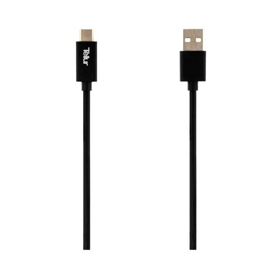  Tellur Data cable, USB to Type-C, 1m black 