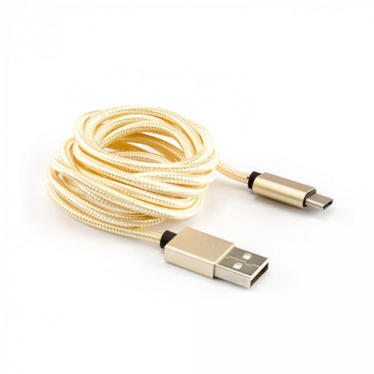  Sbox USB-- Type C M/M 1.5m USB-TYPEC-15G fruity gold 