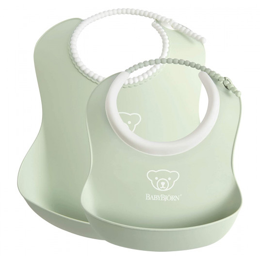 BABYBJÖRN minkšti seilinukai 2vnt. Powder Green 052041