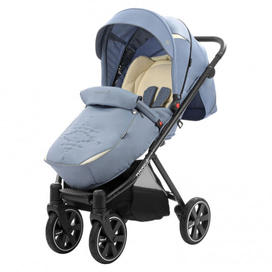  Sportinis vežimėlis Noordi Polaris SPORT 1/1, 689, Blue Shadow -Silver 