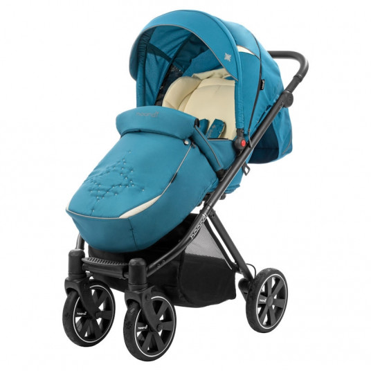  Sportinis vežimėlis Noordi Polaris SPORT 1/1, 688, Blue Saphire -Silver 