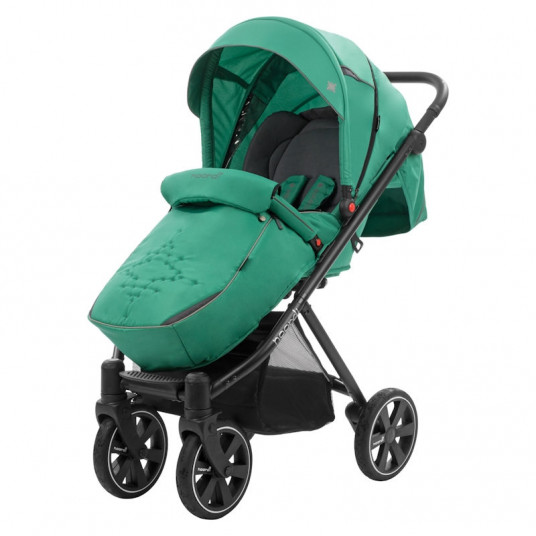 Sportinis vežimėlis Noordi Polaris SPORT 1/1, 683, Green -Pewter
