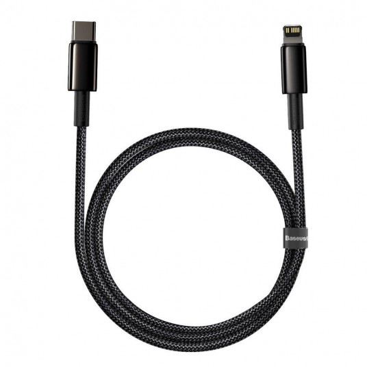  CABLE LIGHTNING TO USB-C 1M/BLACK CATLWJ-01 BASEUS 