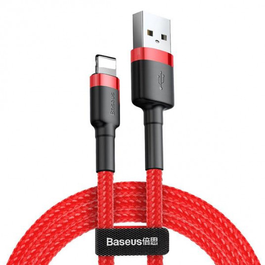  CABLE LIGHTNING TO USB 1M/RED CALKLF-B09 BASEUS 