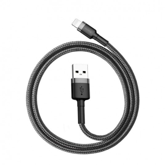  CABLE LIGHTNING TO USB 2M/GRAY/BLACK CALKLF-CG1 BASEUS 