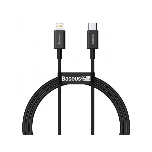  CABLE LIGHTNING TO USB 1M/BLACK CATLYS-A01 BASEUS 