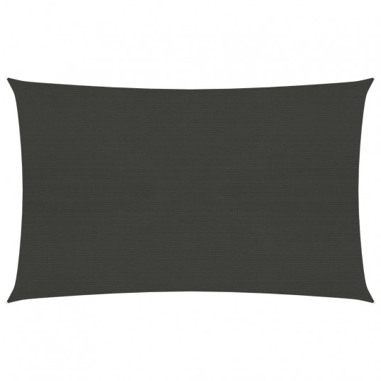 Uždanga nuo saulės, antracito spalvos, 2x4,5m, HDPE, 160g/m²