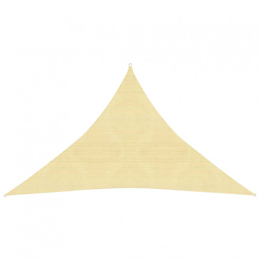 Uždanga nuo saulės, smėlio spalvos, 3x3x4,2m, HDPE, 160g/m²