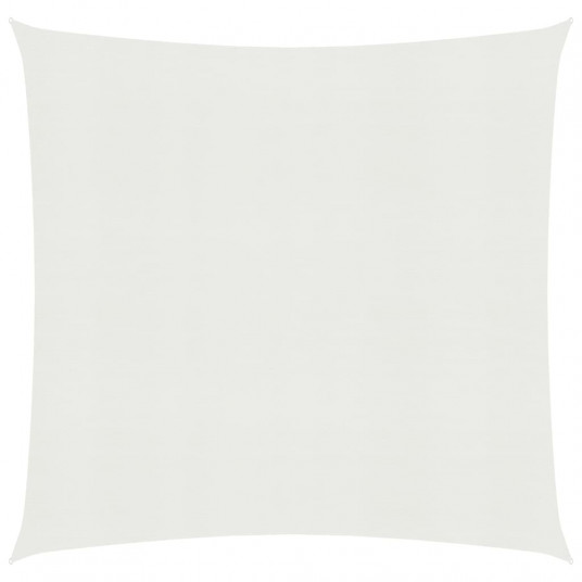 Uždanga nuo saulės, baltos spalvos, 4,5x4,5m, HDPE, 160g/m²