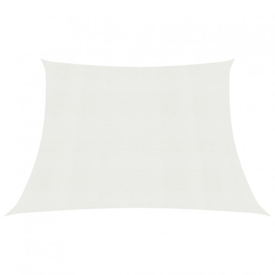 Uždanga nuo saulės, baltos spalvos, 3/4x2m, HDPE, 160g/m²