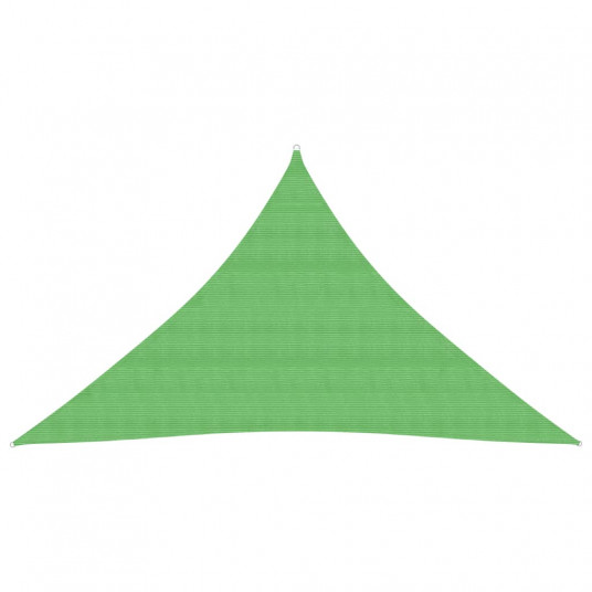 Uždanga nuo saulės, šviesiai žalia, 3x3x4,2m, HDPE, 160g/m²