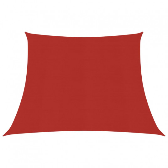 Uždanga nuo saulės, raudonos spalvos, 3/4x2m, HDPE, 160g/m²
