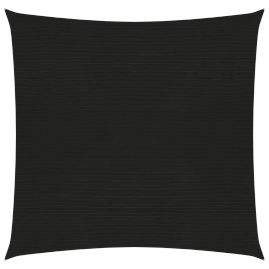 Uždanga nuo saulės, juodos spalvos, 2x2m, HDPE, 160g/m²