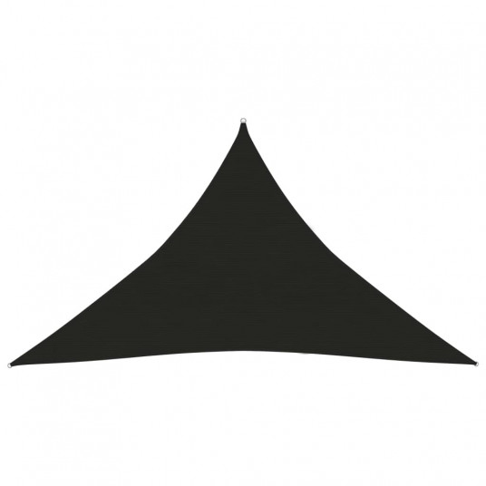 Uždanga nuo saulės, juodos spalvos, 3,5x3,5x4,9m, HDPE, 160g/m²
