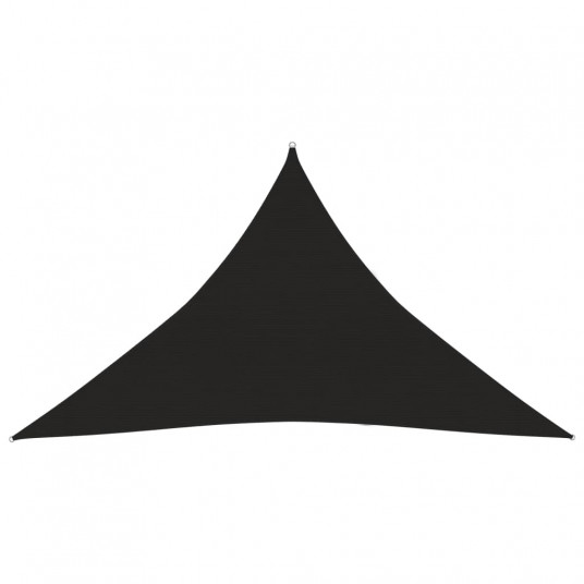 Uždanga nuo saulės, juodos spalvos, 4x4x5,8m, HDPE, 160g/m²