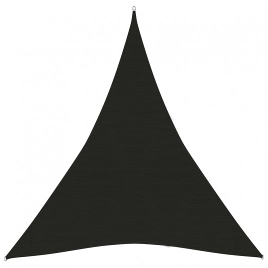 Uždanga nuo saulės, juodos spalvos, 4x5x5m, HDPE, 160g/m²
