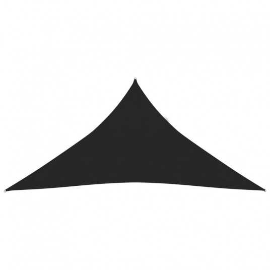 Uždanga nuo saulės, juodos spalvos, 5x6x6m, HDPE, 160g/m²
