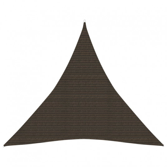 Uždanga nuo saulės, rudos spalvos, 4,5x4,5x4,5m, HDPE, 160g/m²