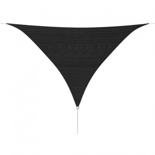 Tentas, HDPE, Trikampis, 3,6x3,6x3,6 m, Antracito Spalvos