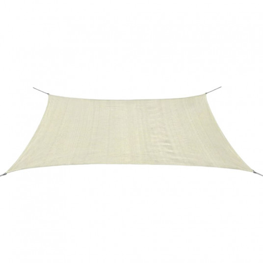 Tentas, HDPE, Stačiakampis, 2 x 4 m, Smėlio Spalvos