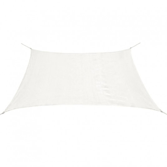 Tentas nuo saulės, HDPE, stačiakampio formos, 2x4m, baltas