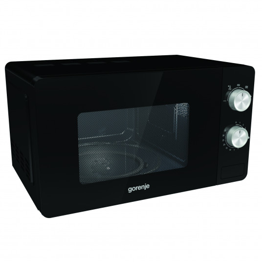  Gorenje Microwave oven MO20E1B Free standing, 20 L, 800 W, Black 