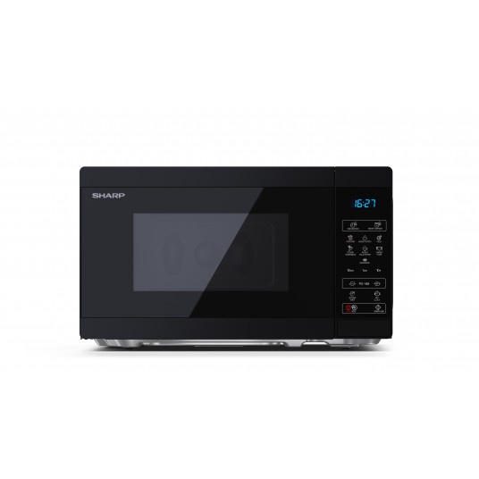  Sharp Microwave Oven YC-MS02E-B Free standing, 800 W, Black 