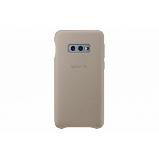  Dėklas Samsung Galaxy S10e Leather Cover VG970LJE Gray 