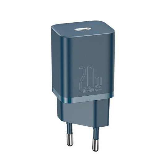  MOBILE CHARGER WALL 20W/BLUE CCSUP-B03 BASEUS 