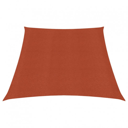 Uždanga nuo saulės, terakota spalvos, 3/4x2m, HDPE, 160g/m²
