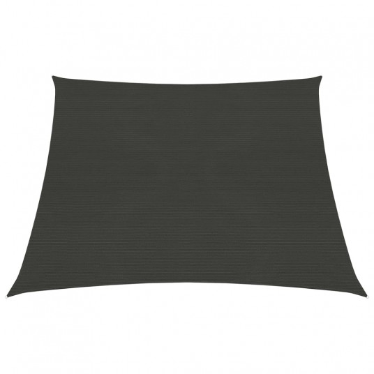  311104 Sunshade Sail 160 g/m² Anthracite 3/4x3 m HDPE 