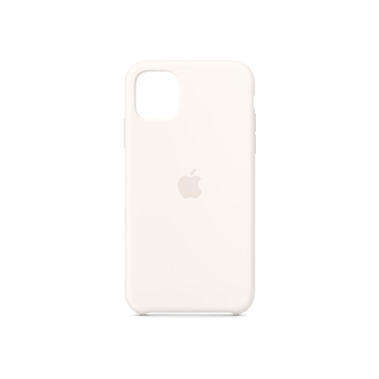  Dėklas iPhone 11 Silicone Case - White MWVX2ZM/A 