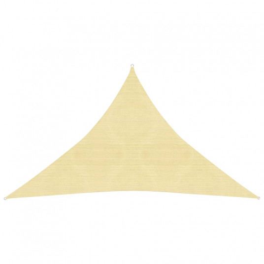 Uždanga nuo saulės, smėlio spalvos, 2,5x2,5x3,5m, HDPE, 160g/m²