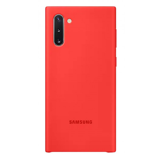 Dėklas Samsung Note 10 Silicone cover PN970TRE (Red)
