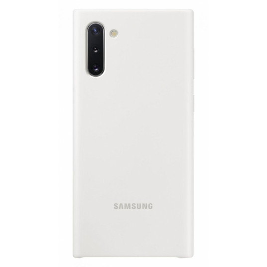 Dėklas Samsung Note 10 Silicone cover PN970TWE (White)