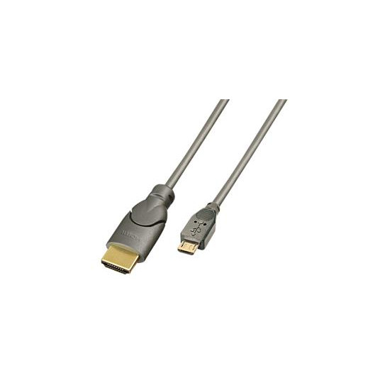  CABLE MHL-HDMI 0.5M/41565 LINDY 