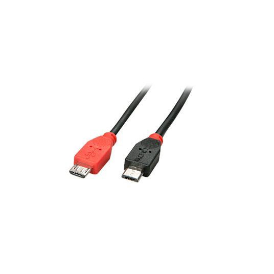  CABLE USB2 MICRO-B OTG 0.5M/31758 LINDY 