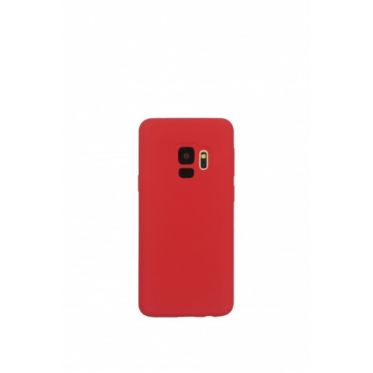 Regular defense silicone back cover for Galaxy S9 (Red )