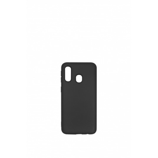 Trick Candy Back Cover for Galaxy A40 (2019) (Black)