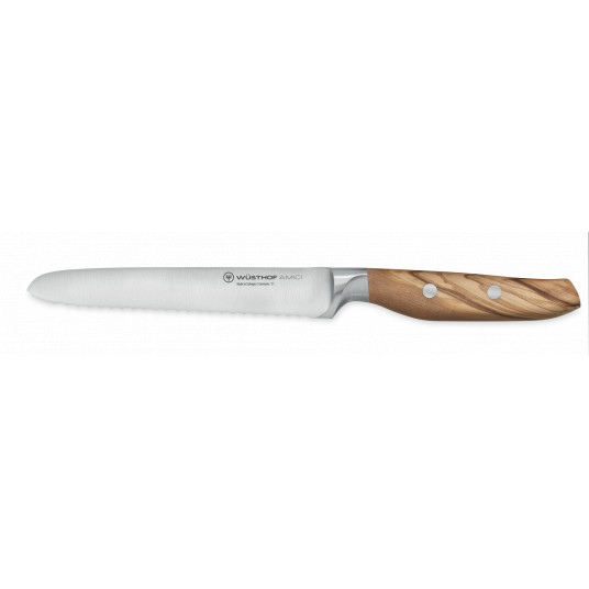  WUSTHOF Amici dantytas dešros peilis, 14cm 