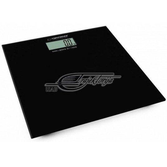 Weighing scale bathroom Esperanza Aerobic EBS002K (black color)