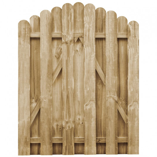 Sodo vartai, 100x125cm, impregnuota pušies mediena