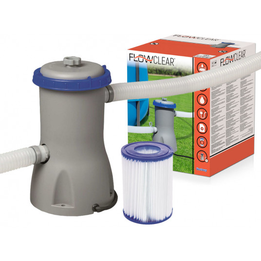Baseino siurblys + II tipo filtras Bestway 3028 L / val